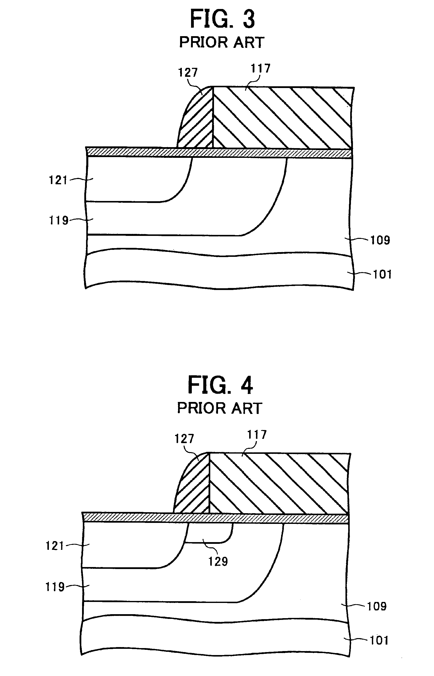 LDMOS transistor capable of attaining high withstand voltage with low on-resistance and having a structure suitable for incorporation with other MOS transistors