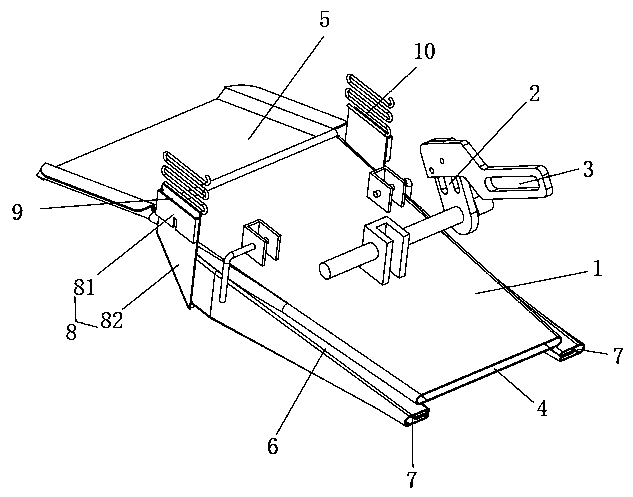 Six-in-one fabric feeding mold