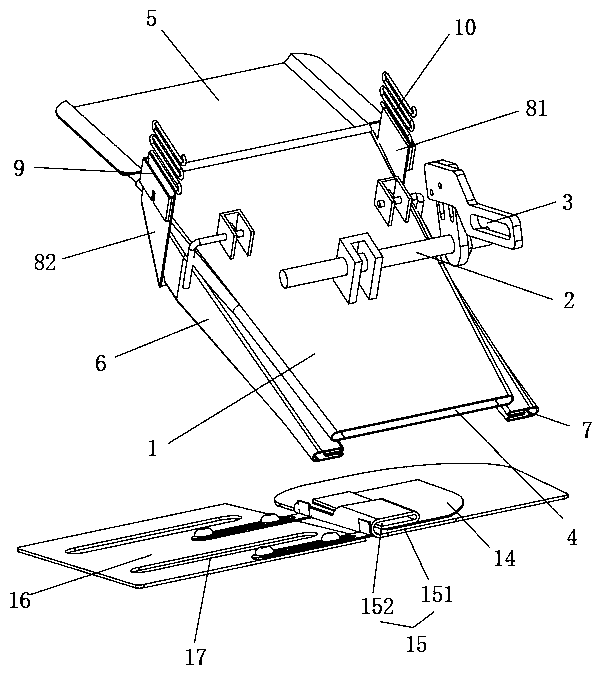 Six-in-one fabric feeding mold