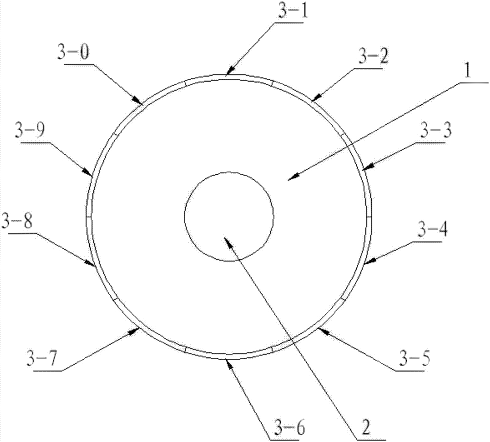 Visual identification system of direct-reading water meter and identification method thereof