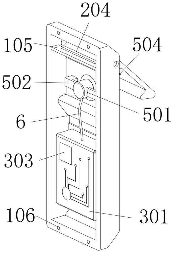 A smart lock with improved structure