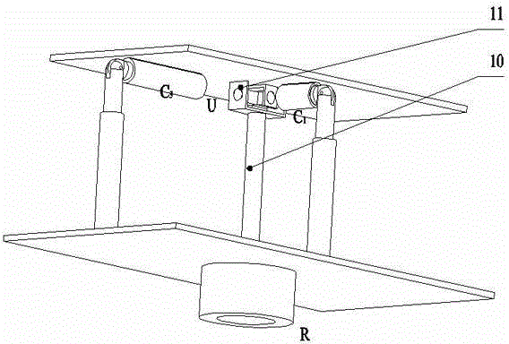 Five-freedom-degree series-parallel lower limb rehabilitation robot