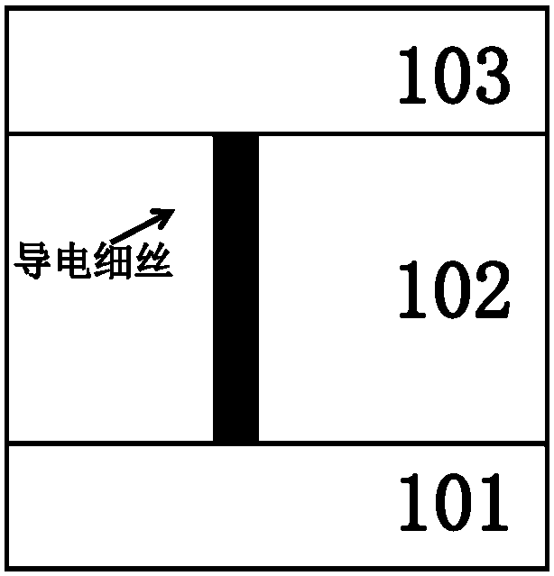 A kind of bipolar resistive variable memory and preparation method thereof