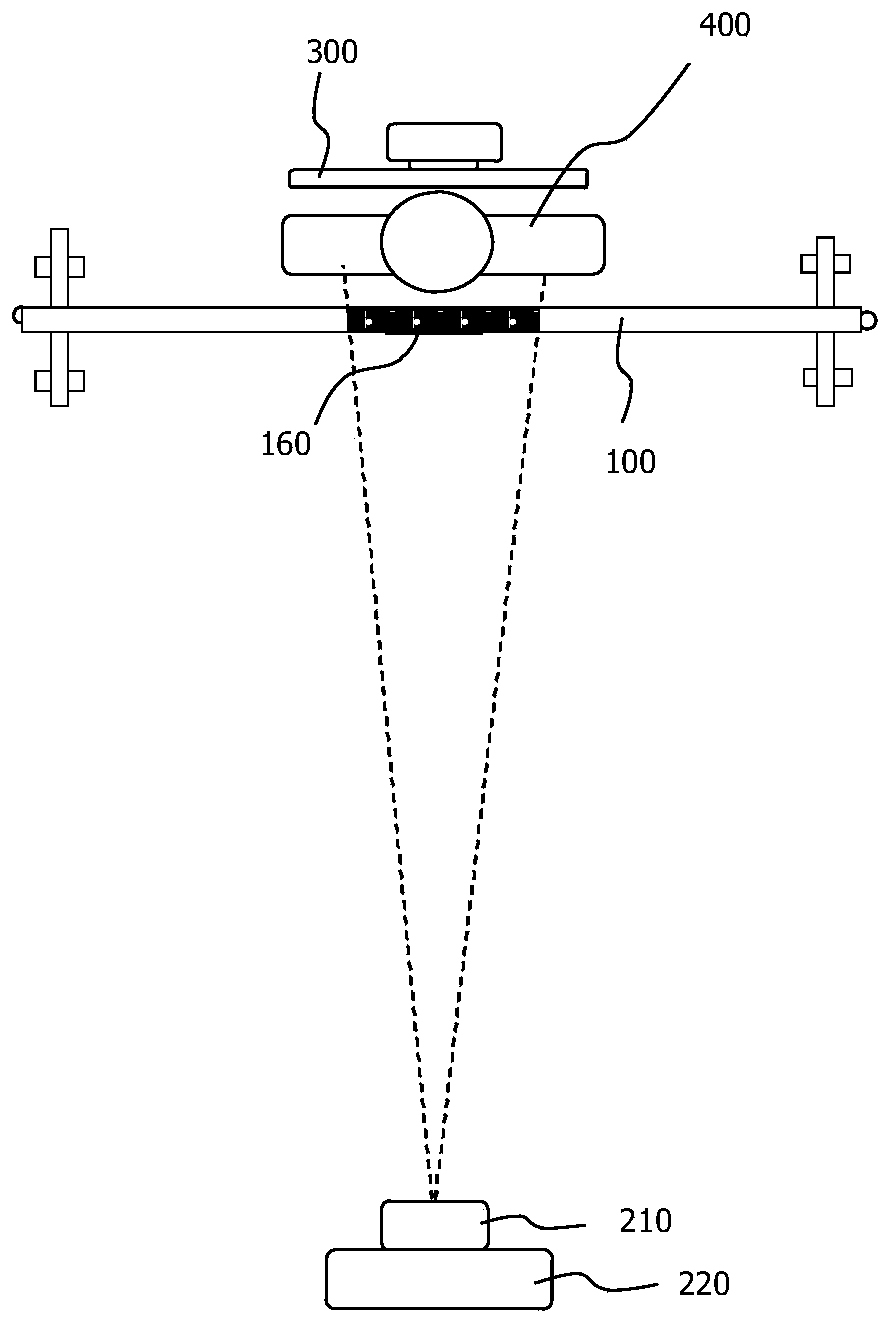 Shielding device, shielding method and X-ray inspection device based on light field of light collimator