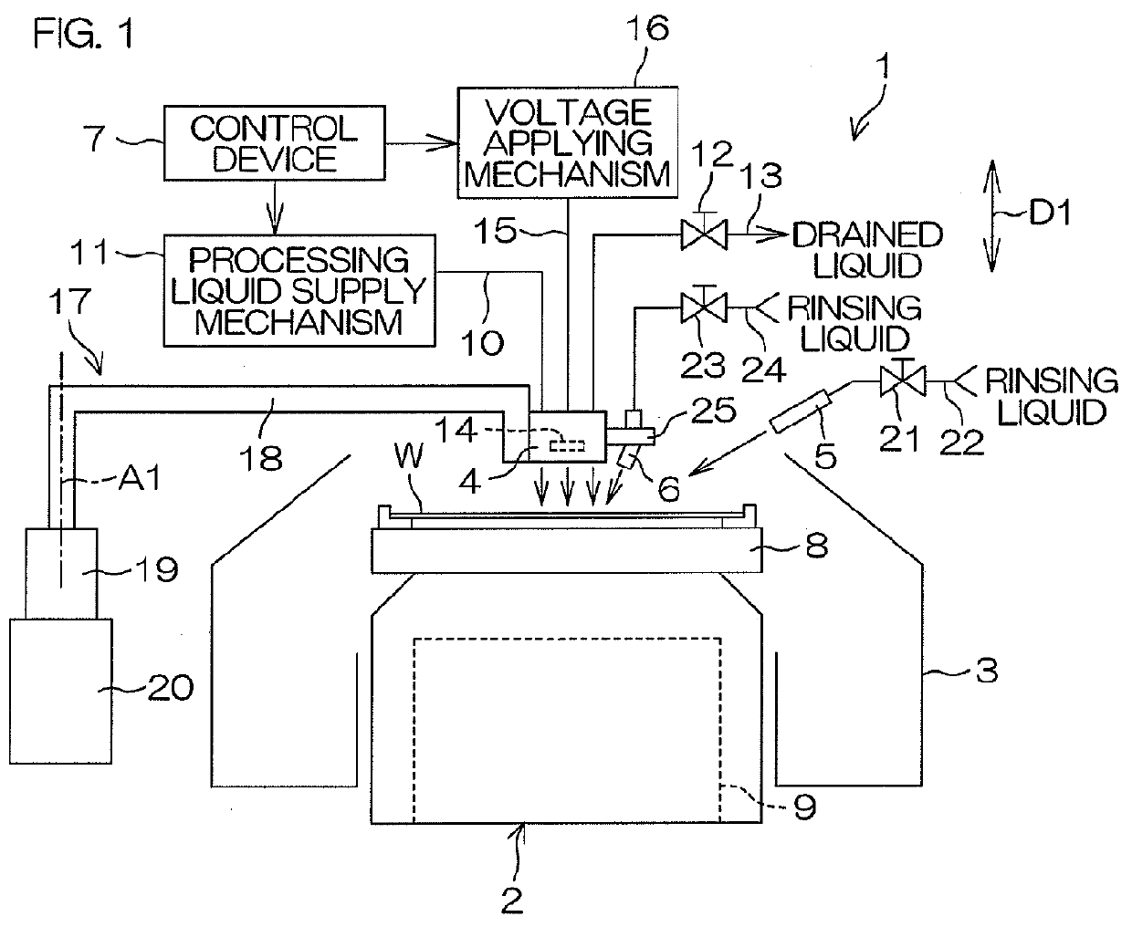 Nozzle, substrate processing apparatus, and substrate processing method