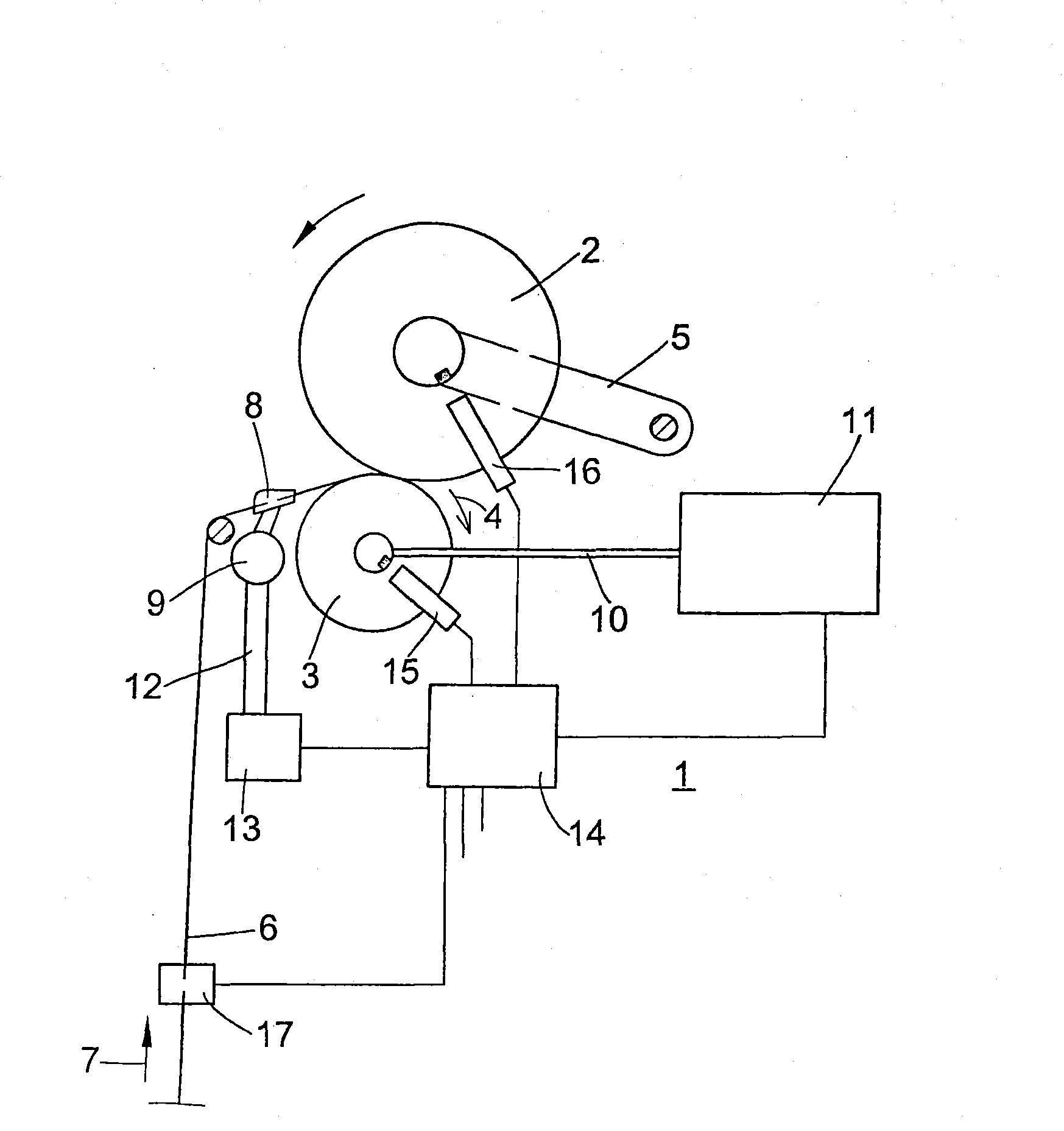 Crosswound bobbin and method for producing such a bobbin