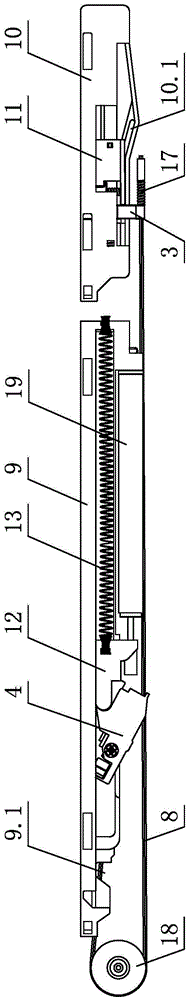 A drawer slide system