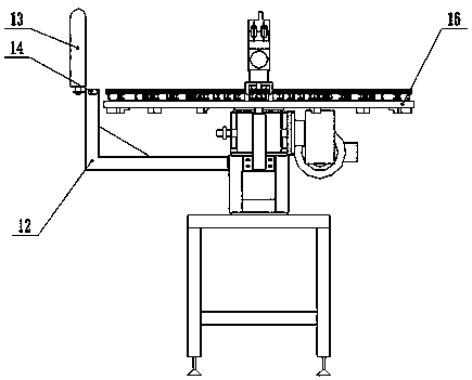 Aluminum piston storable automatic feeding equipment and production method thereof