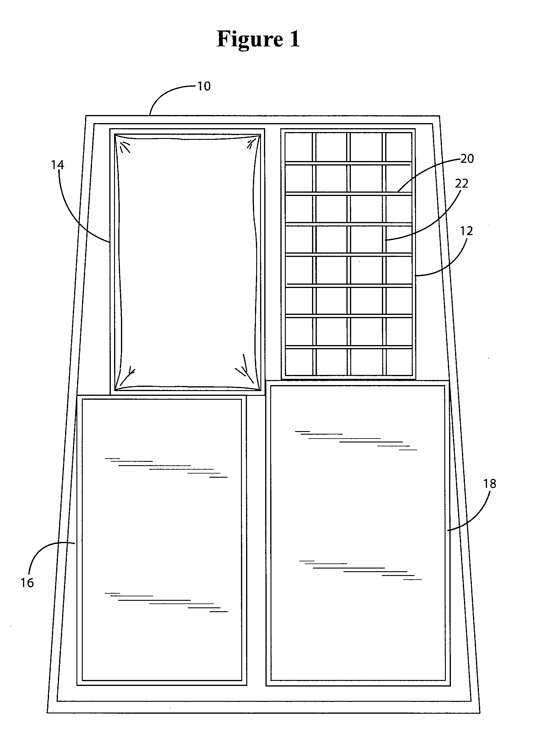 Grocery cart bagging system