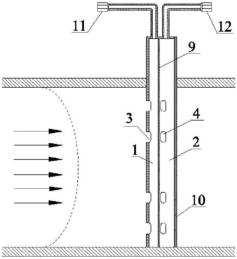 Pentagonal velocity-averaging tube