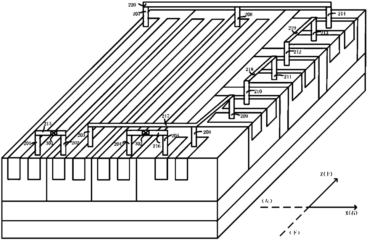 ESD protection device with bidirectional diode--string-triggered SCR structure