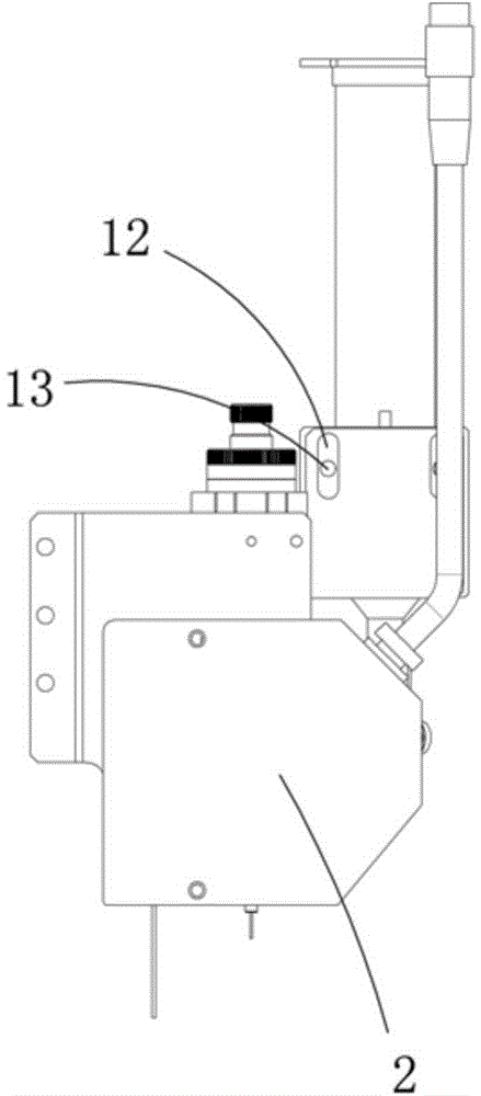 Dispensing laser mechanism