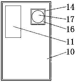 Alarming plaster for internal fistula bleeding during hemodialysis treatment