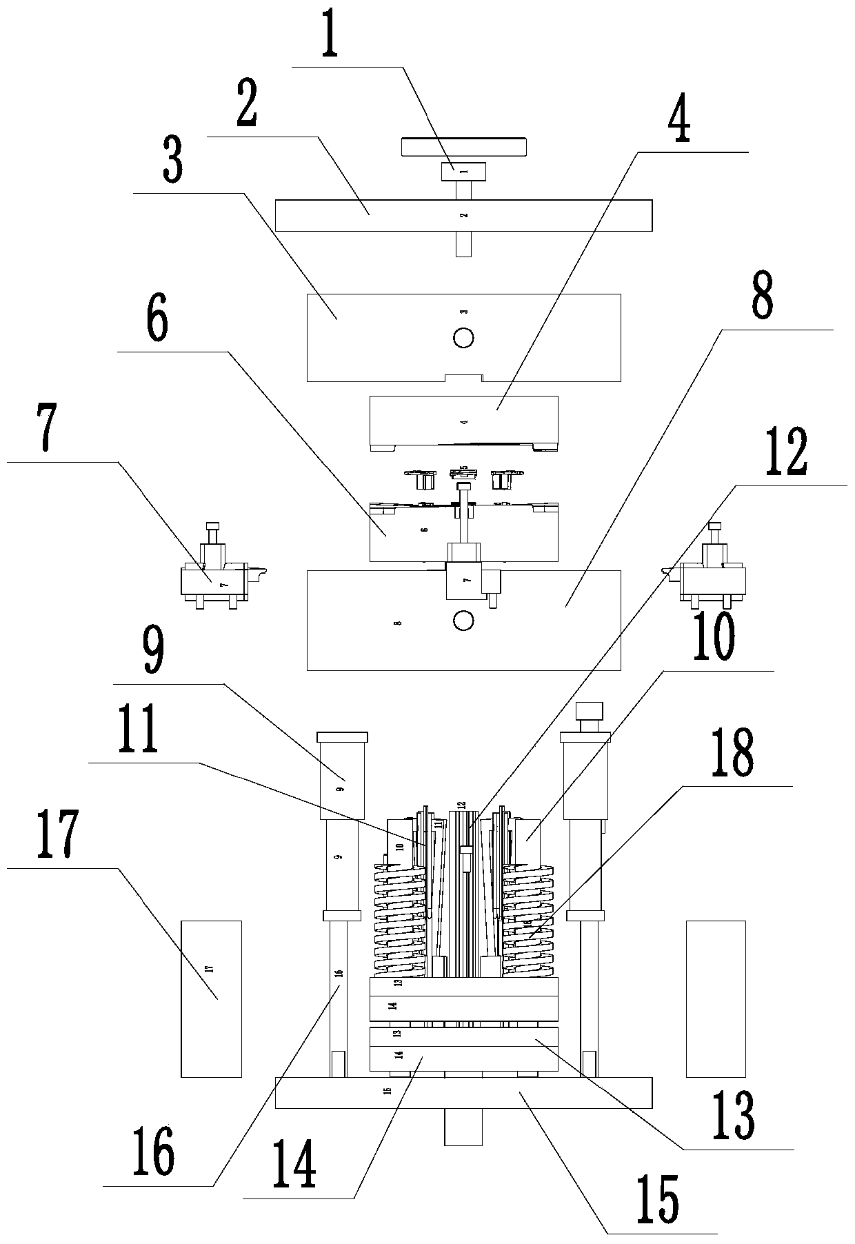 A kind of two-color mold and its preparation process