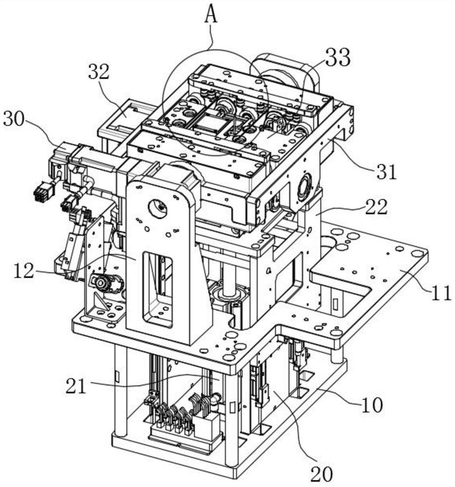 Multi-degree-of-freedom adjusting device and transmission mechanism