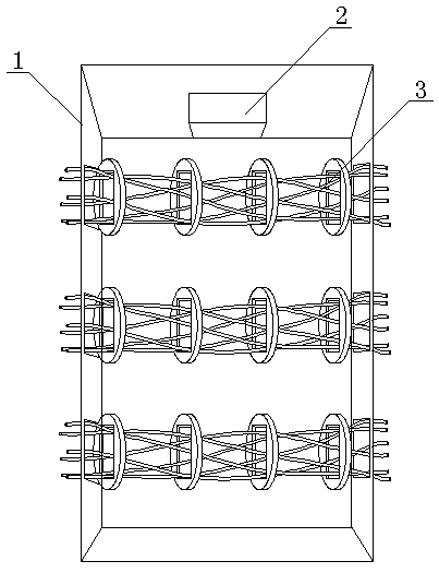 Soak disinfection pool for cleaning medicine bottles