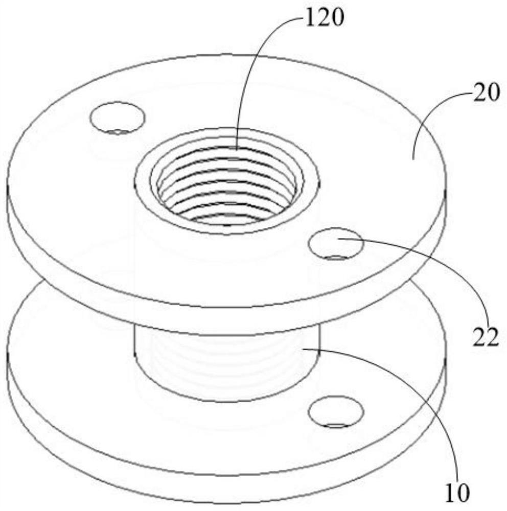 Wire tube connecting device and mounting method thereof