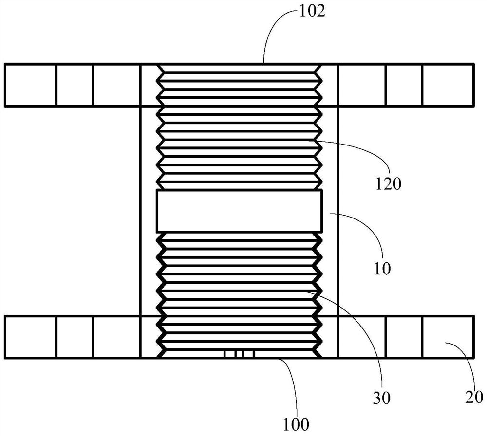 Wire tube connecting device and mounting method thereof