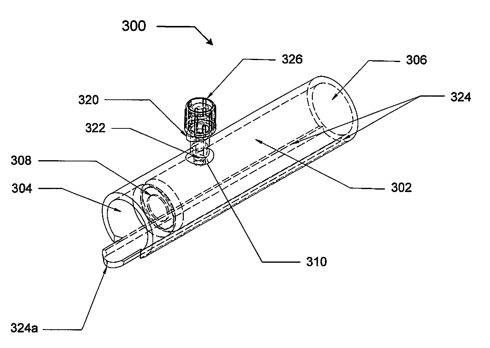 Device and method for connecting a blood pump without trapping air bubbles