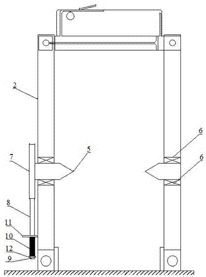 Enameled wire unwinding device