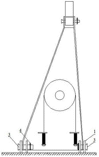 Enameled wire unwinding device