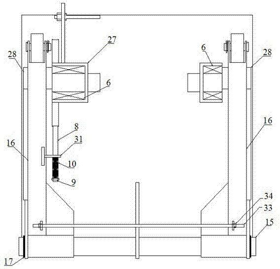 Enameled wire unwinding device