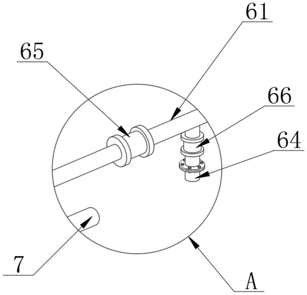 An improved tray-packed rectification column for molecular distillation