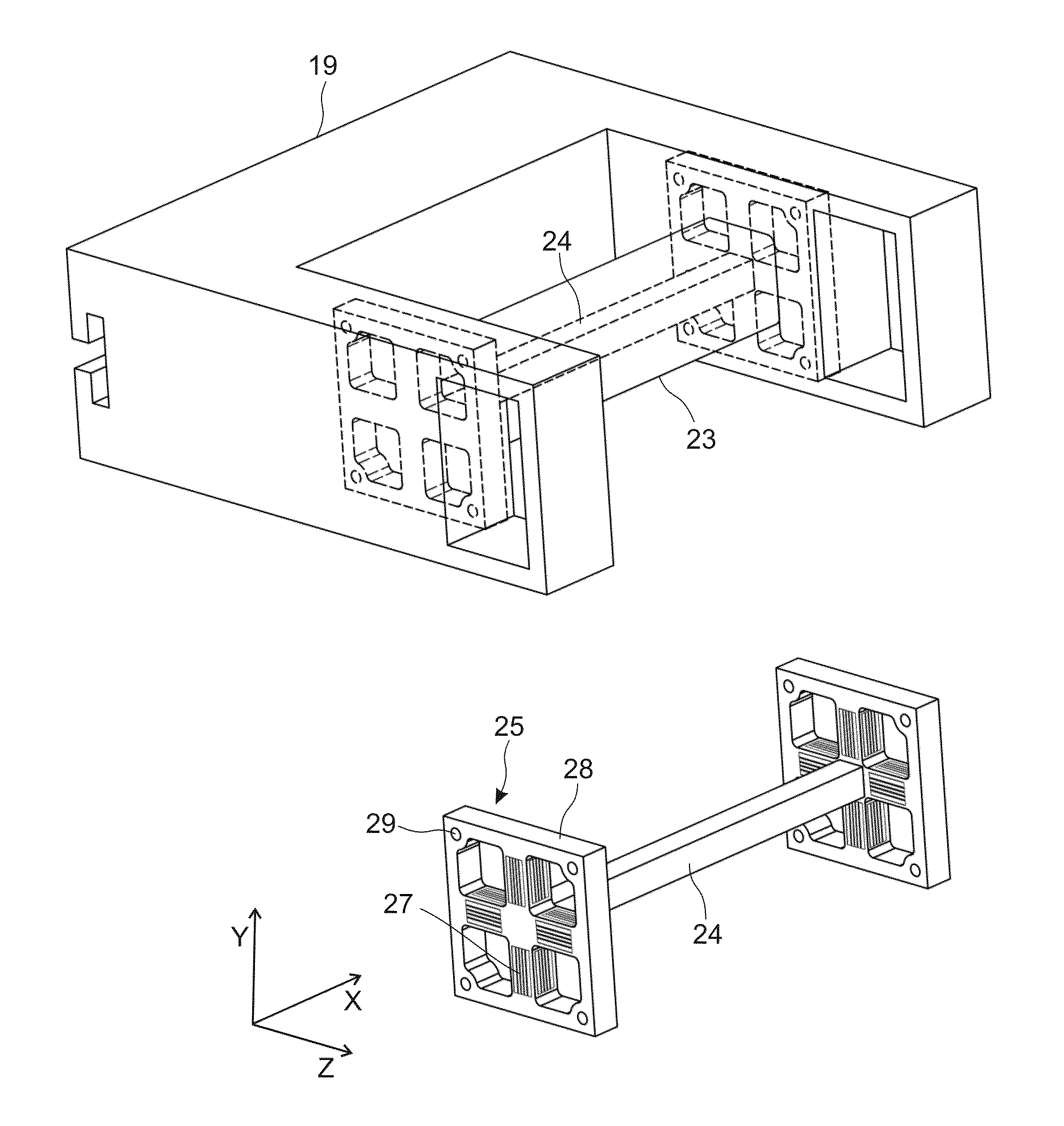 Multi-degree of freedom transducer