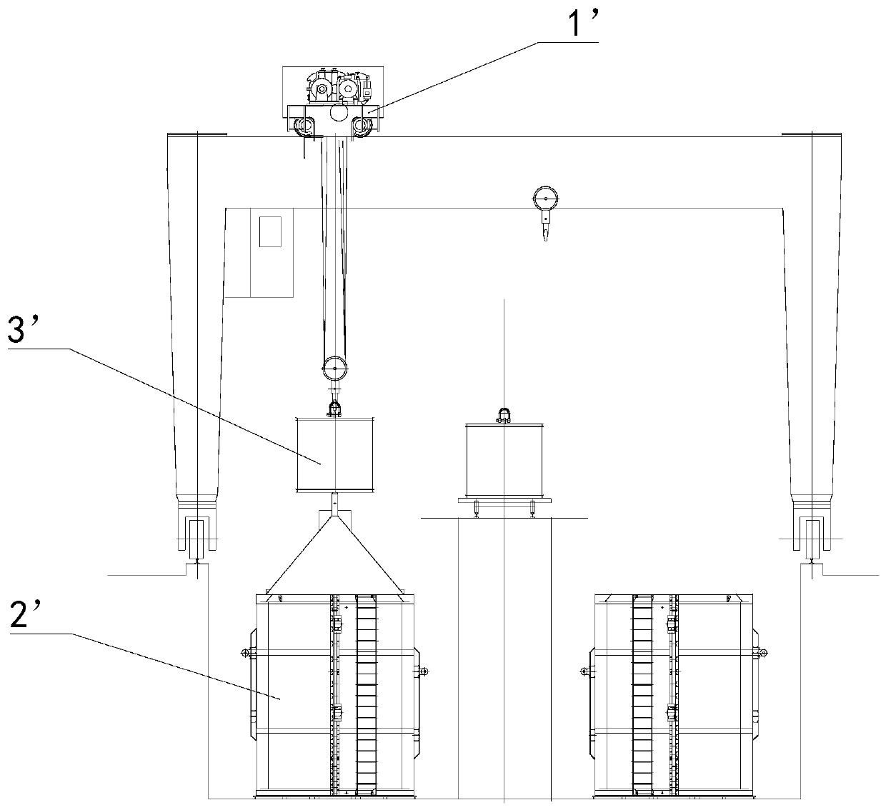 Feed car and pipeline pouring system