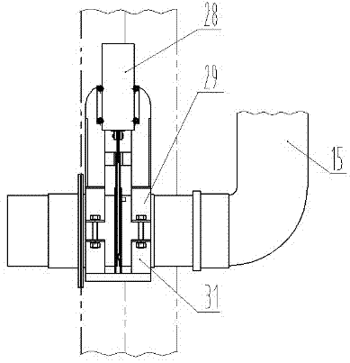 Concentrated cotton removal device of roving frame