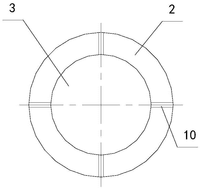 Driving connection device for motor and oil pump