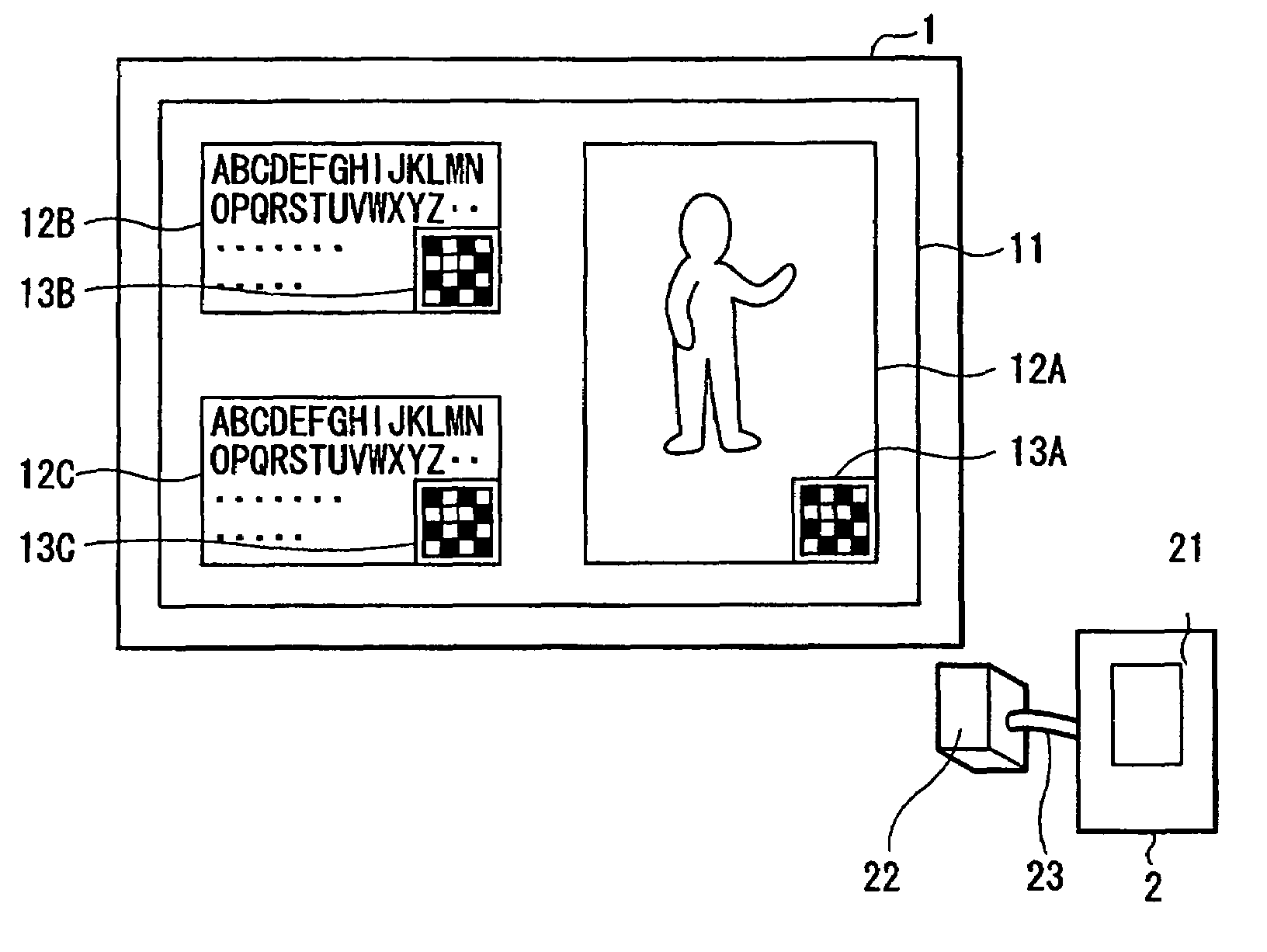 Display apparatus, light receiving apparatus, communication system, and communication method