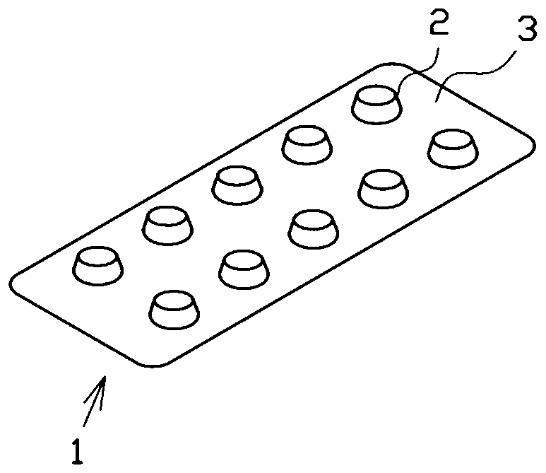 Tablet filling device, PTP packaging machine, and method for manufacturing a PTP shee