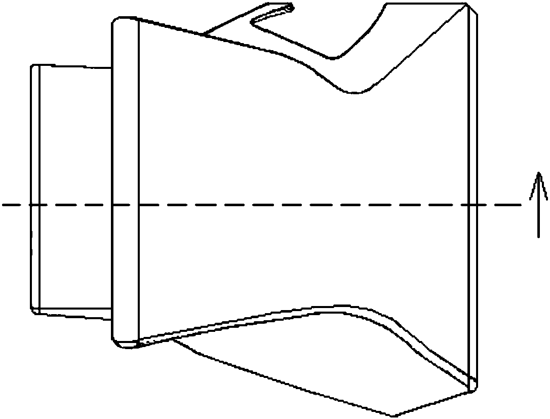 Photosensitive resin printing method without solid supporting