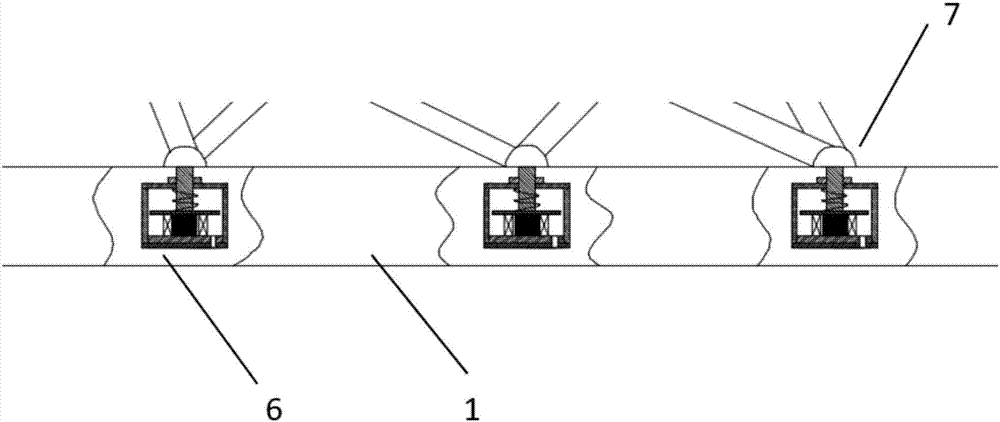 Vibration reduction and power generation device based on inverse magnetostriction principle