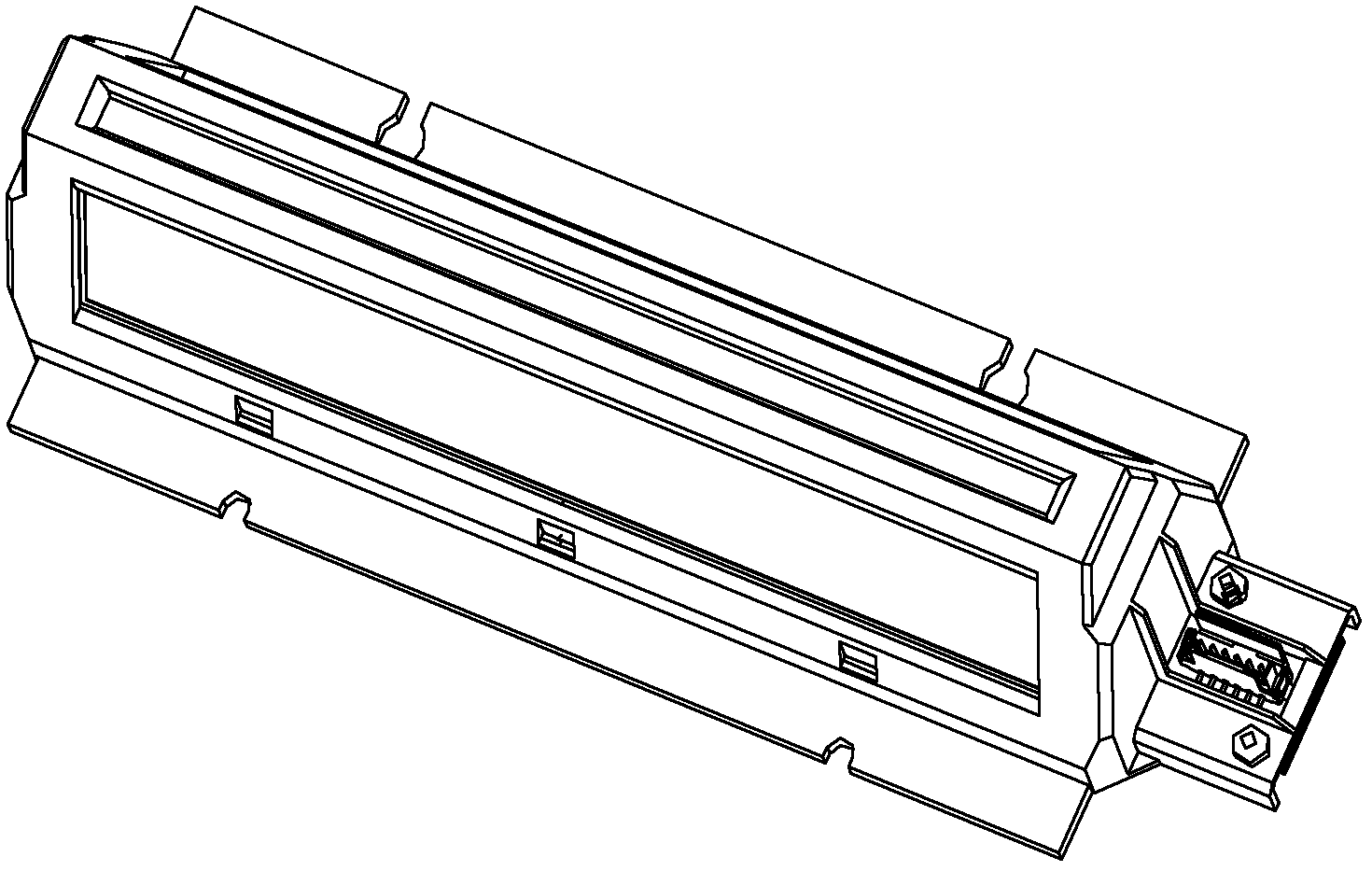 LED split type module lamp