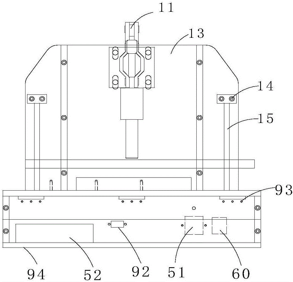 Circuit board testing jig and circuit board testing system