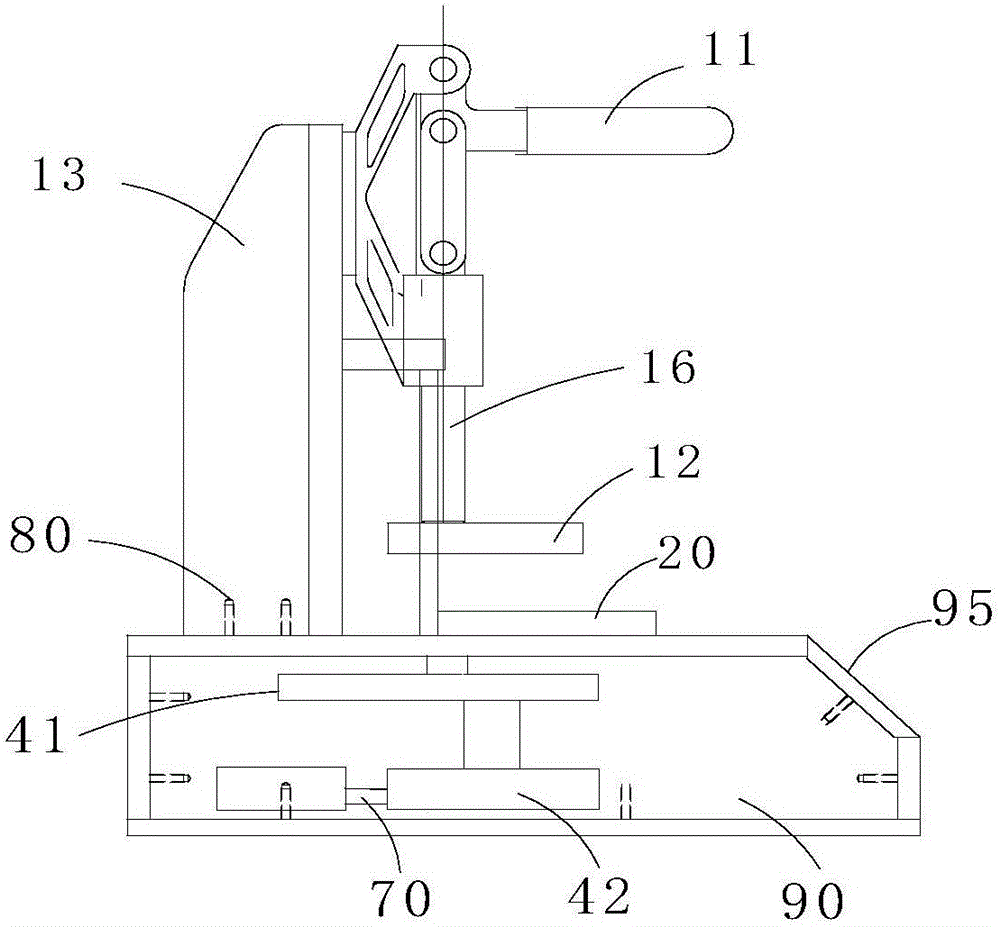 Circuit board testing jig and circuit board testing system