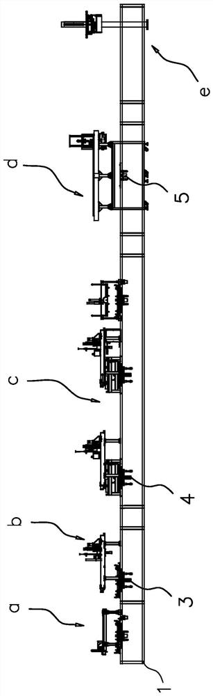 Lithium battery module assembly production process