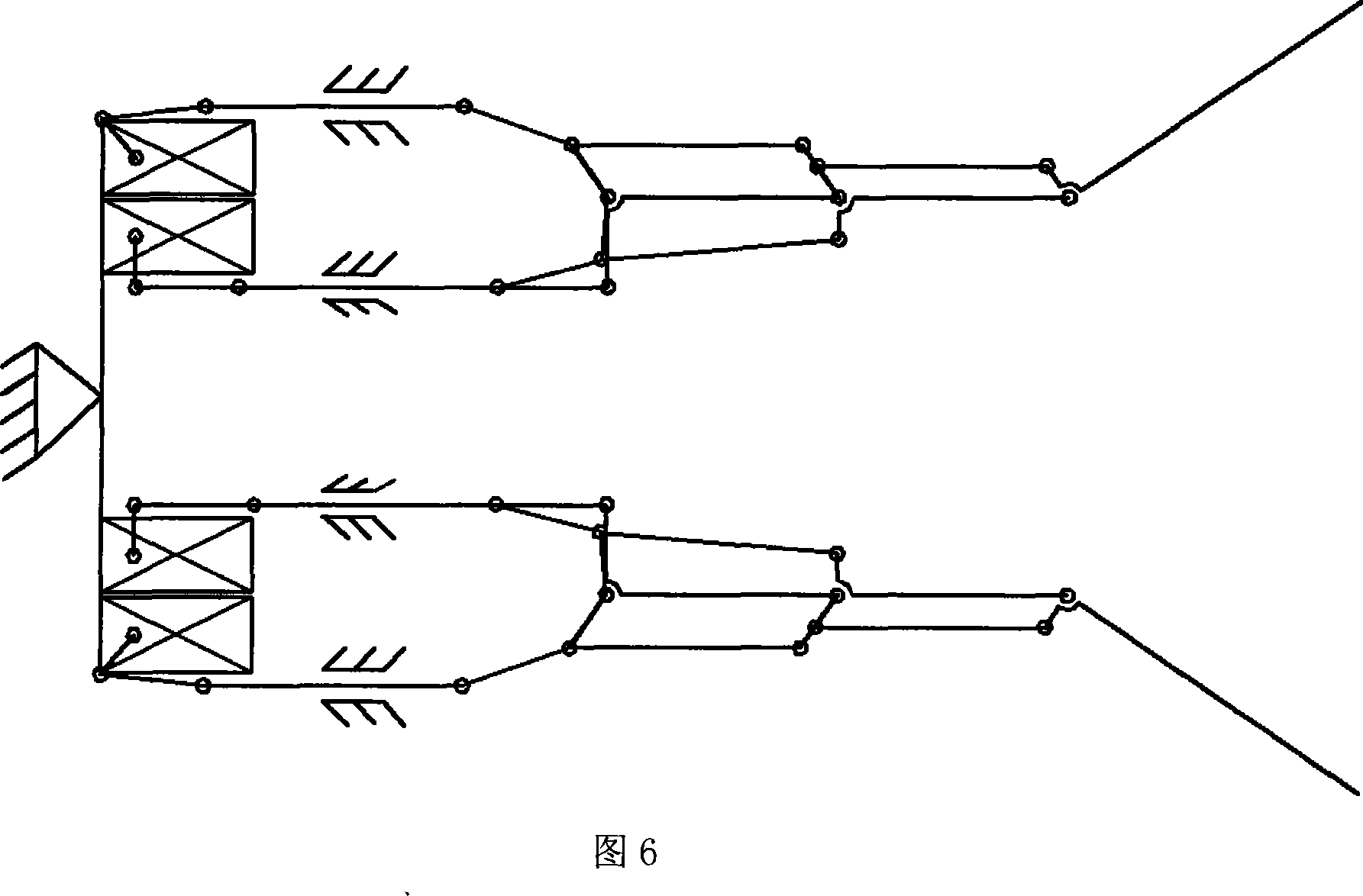 Double bodies machinery fish