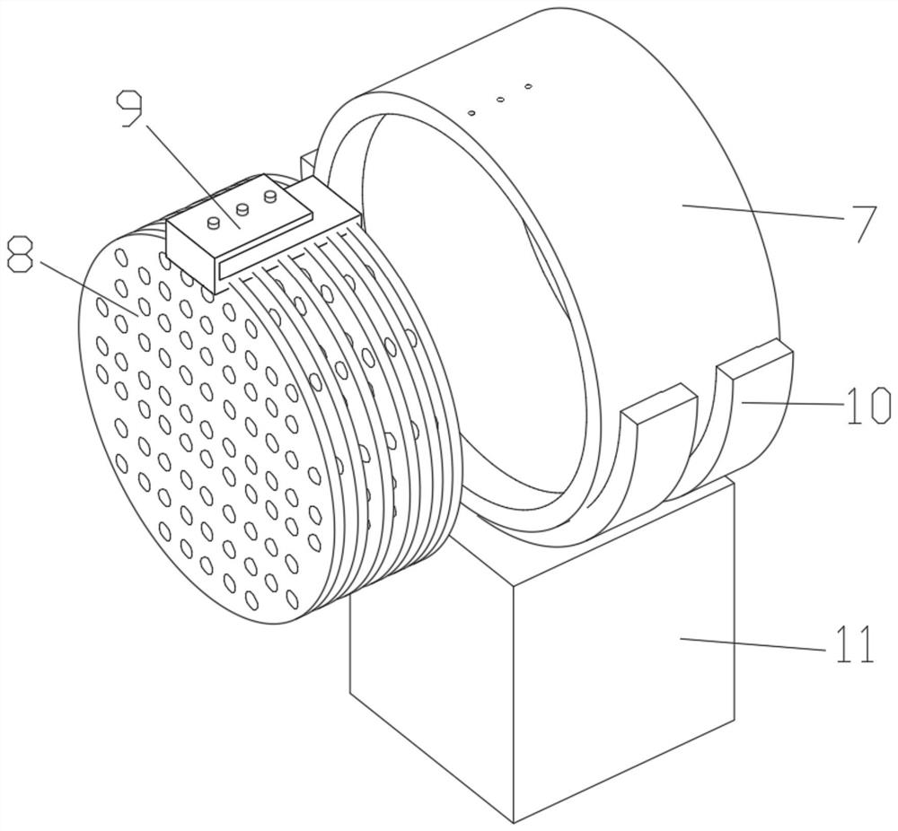 Multi-stage axial-flow compressor of gas turbine