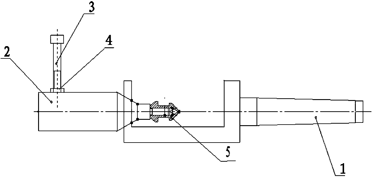 Aircraft engine fuel nozzle precision piece grinding quick-change tooling and using method