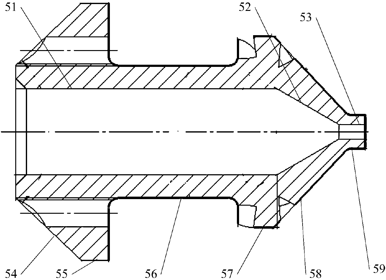 Aircraft engine fuel nozzle precision piece grinding quick-change tooling and using method