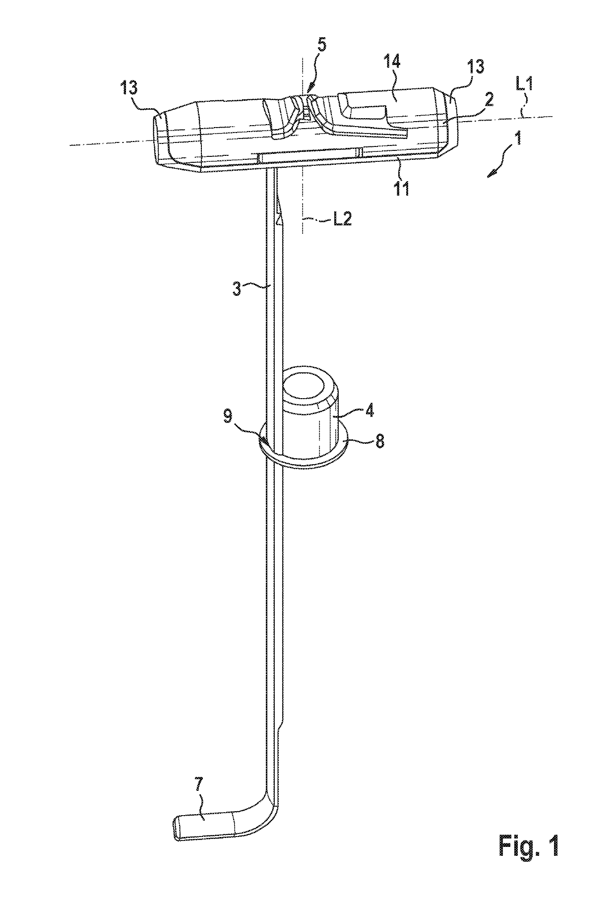 Toggle fixing