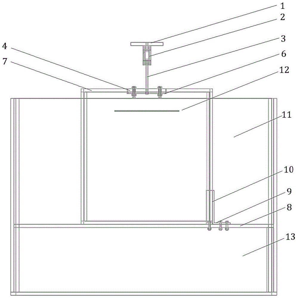 Non-contact force measuring device and method