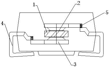 A new type of chip diode manufacturing process and its special welding mold