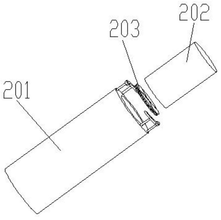 Stamping pneumatic fire extinguishing bomb