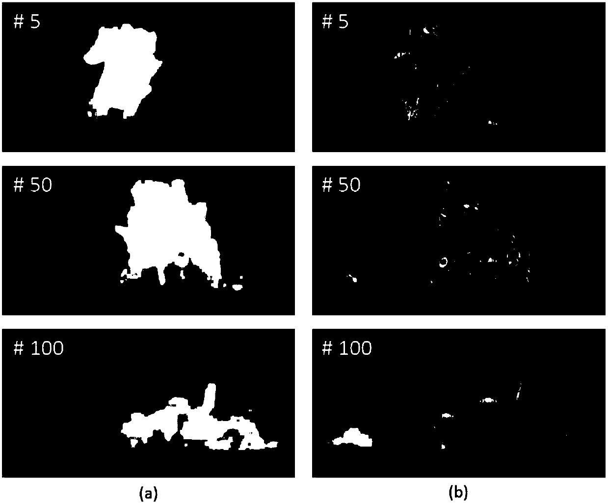 Target tracking method based on local feature learning