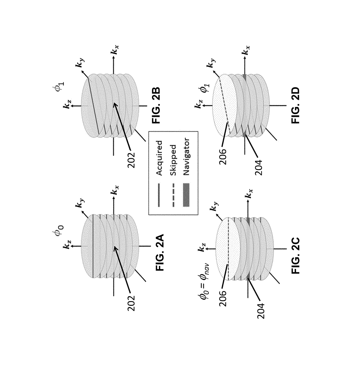 Free-breathing and self-navigated MRI method for deformable motion derivation