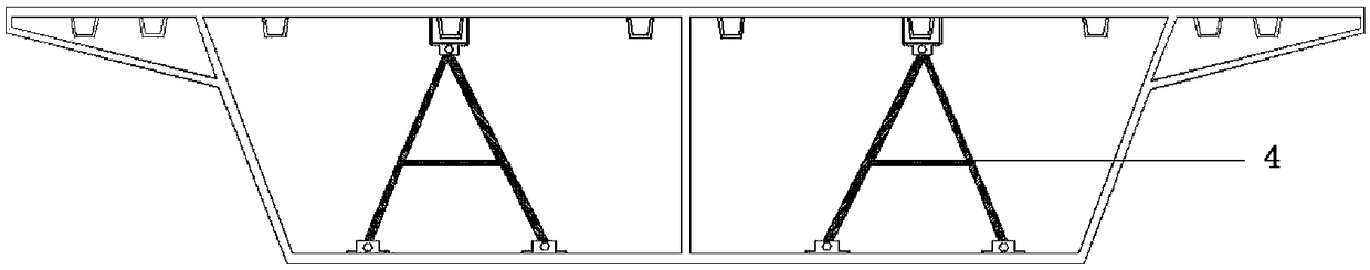 Replaceable component for improving fatigue property of steel box girder and construction method of replaceable component